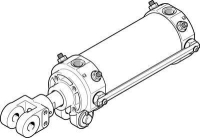 Пневмоцилиндр на шарнирах Festo DWA-63-150-Y-A
