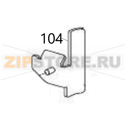 Slide guide set Sato DR308e Slide guide set Sato DR308eЗапчасть на деталировке под номером: 104Название запчасти на английском языке: Slide guide set Sato DR308e.