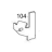 Slide guide set Sato DR308e