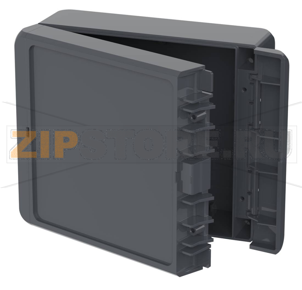 Корпус, 151x125x60 мм, поликарбонат UL 94 V0, одноцветный Bopla B 141306 PC-V0 7024 