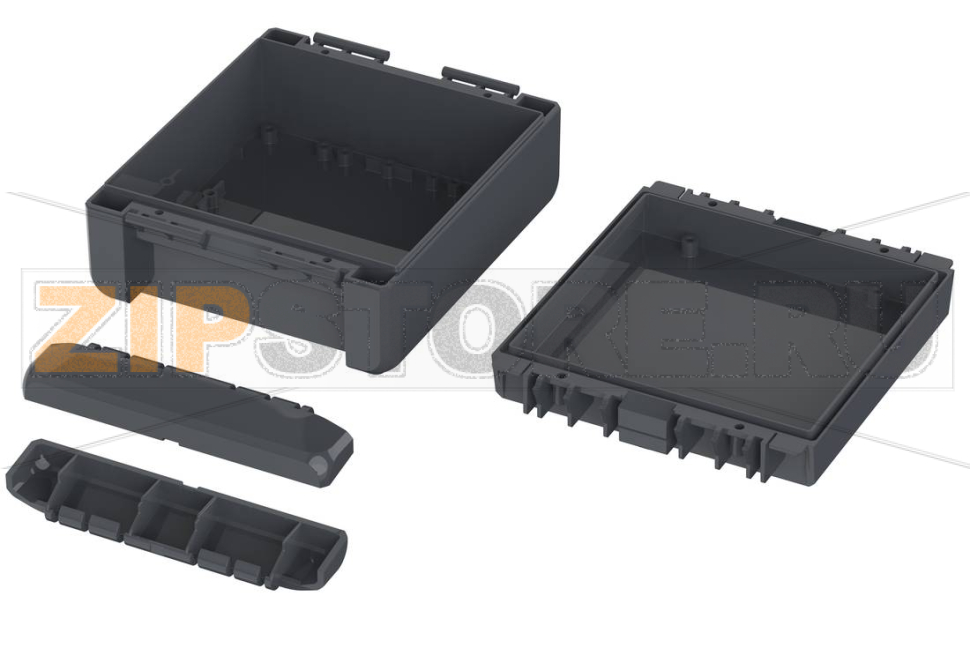 Корпус, 151x125x60 мм, поликарбонат UL 94 V0, одноцветный Bopla B 141306 PC-V0 7024 