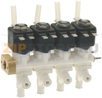 ГРУППА ИЗ 4 ЭЛЕКТРОМАГНИТНЫХ КЛАПАНОВ ERA 10 ВТ 230 В