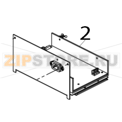 Power supply unit TSC PEX-1221 Power supply unit TSC PEX-1221Запчасть на деталировке под номером: 2