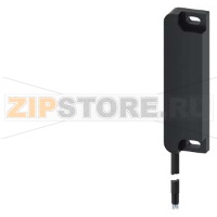 Выключатель с магнитным приводом Контактный блок 25 x 88 мм для правой петли двери Контактные элементы: предохранительные контакты 2 НЗ Сигнальный контакт 1 НЗ с соединительным кабелем 3 м без светодиода, подходящий электромагнит 3SE6714-2CA или со смещен