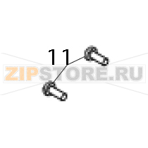 Screw, M3*8, MOQ 50 pcs TSC TTP-225 Screw, M3*8, MOQ 50 pcs TSC TTP-225Запчасть на деталировке под номером: 11
