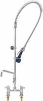 PRE-RINSE UNIT WITH BRIDGE MIXER TAP