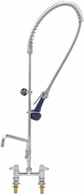 PRE-RINSE UNIT WITH BRIDGE MIXER TAP 