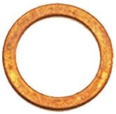 ПЛОСКИЙ УПЛОТНИТЕЛЬ Ø 14X10X1 ММ МЕДЬ 