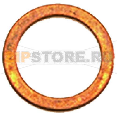 ПЛОСКИЙ УПЛОТНИТЕЛЬ Ø 14X10X1 ММ МЕДЬ 