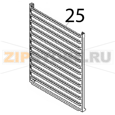Frame RH ass. y Angelo Po FM1221E1 Frame RH ass. y Angelo Po FM1221E1Запчасть на деталировке под номером: 25
