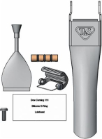 LEVER FOR SPRAY GUN TYPE T&amp;S