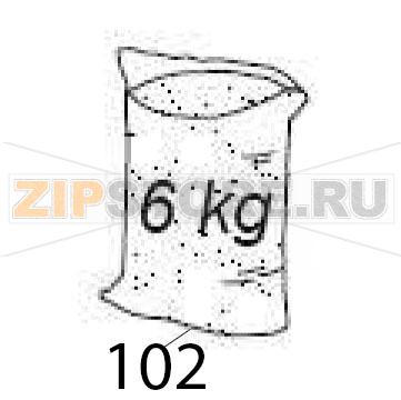 One charged celloluse grain maize 6 kg Vema AP 2091 One charged celloluse grain maize 6 kg Vema AP 2091Запчасть на деталировке под номером: 102