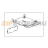 Пластины нижняя и разделительная Ethernet порта Zebra KR403