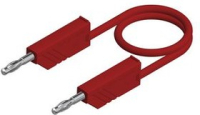 Провод тестовый 2 м, красный Hirschmann MLN SIL 200/1 RED