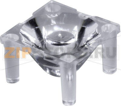 Optics water clear transparent 16.1°, LEDs (max): 1, LEDs: Luxeon Rebel Carclo 10412 