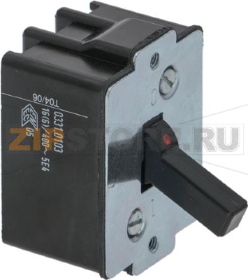 ТРЕХПОЛЮСНЫЙ РЫЧАЖНОЙ ПЕРЕКЛЮЧАТЕЛЬ 16A 400В 