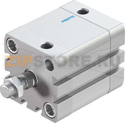 Пневмоцилиндр компактный Festo ADN-40-25-A-PPS-A 