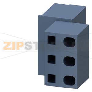 КЛЕММНЫЙ БЛОК 6MM2 ДЛЯ ПОДКЛЮЧЕНИЯ 1- 2- И 3-Ф. КОМПОНЕНТОВ Siemens 3RV2917-5D 