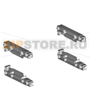 ALPHA 160/400 ДЕРЖАТЕЛЬ ДЛЯ ПЕРЕДН. КРЫШЕК ИЗБЫТ. ИЗОЛИР. ПАНЕЛЕЙ ПУСТЫХ ШКАФОВ (4ШТ.) Siemens 8GK9910-0KK30 
