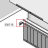Upper bracket curtain Snl-Se Comenda AC2