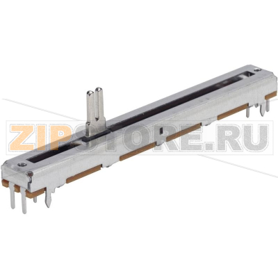 Потенциометр ползунковый 1 МОм, стерео, 0.2 Вт, линейный, 1 шт TT Electronics PS6020MA1B 
