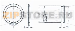 CIRCLIPS POUR ARBRE DIAM.4 boîte de 200 