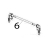 Latch assembly Zebra ZD621 Direct Thermal
