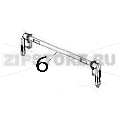 Latch assembly Zebra ZD621 Direct Thermal Latch assembly Zebra ZD621 Direct ThermalЗапчасть на деталировке под номером: 6