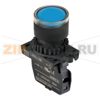 Лампа сигнальная, Ø отверстия: 22/25 мм Autonics L2RRU-L3BD