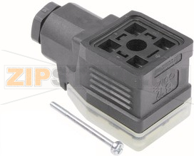 Разъем соленоидный 400 В/AC, DIN 43650 A, 2P+E Hirschmann 933029100 