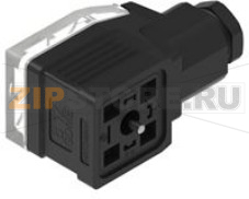 Разъем соленоидный 400 В/AC, DIN 43650 A, 2P+E Hirschmann 933029100 