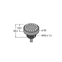 Индикатор светодиодный Turck K50LDGRYP