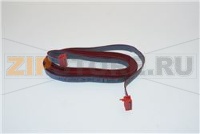 Flat cable w/connectors; 2m