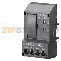 2DI 24VDC LC COM control модуль для ET200S high feature starter для ET 200S failssafe starter for local input функций or F. руководство управление с возм. коммуникации по interface for PC cable 6ED1057-1AA00-0BA0 Siemens 3RK1903-0CH20