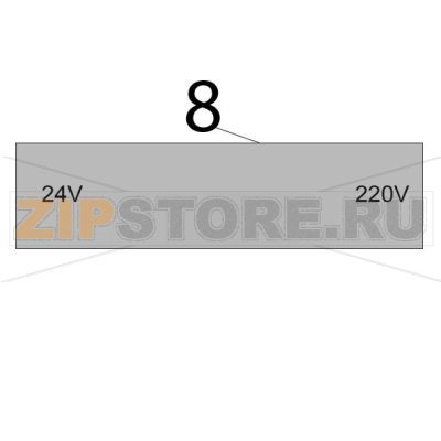 Transformer 230/24 Bear Varimixer AR80 VL-1S Transformer 230/24 Bear Varimixer AR80 VL-1SЗапчасть на деталировке под номером: 8
