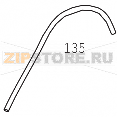 Tubo rilsan mm.4 x 6 Aristarco AE 45.30  Tubo rilsan mm.4 x 6 Aristarco AE 45.30Запчасть на деталировке под номером: 135Название запчасти Aristarco на итальянском языке: Tubo rilsan mm.4 x 6.