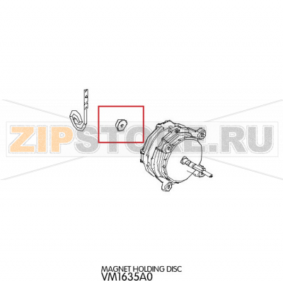 Magnet holding disc Unox XVC 205 Magnet holding disc Unox XVC 205Запчасть на деталировке под номером: 110Название запчасти на английском языке: Magnet holding disc Unox XVC 205