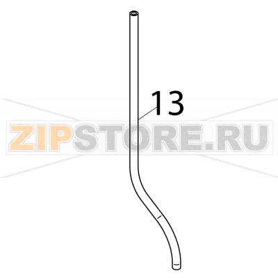 Black rubber pipe Ø17*10 Fagor VE-202 Black rubber pipe Ø17*10 Fagor VE-202Запчасть на деталировке под номером: 13Название запчасти Fagor на английском языке: Black rubber pipe Ø17*10 VE-202.