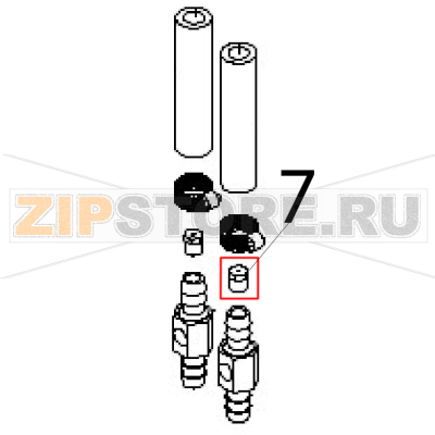 Jet Angelo Po FC1011G Jet Angelo Po FC1011GЗапчасть на деталировке под номером: 7
