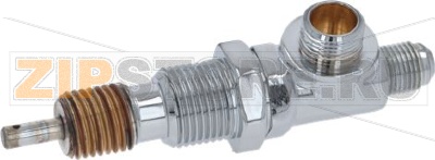 COMPLETE STEAM-WATER VALVE CHROME 