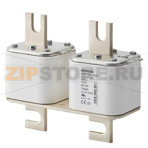 ПЛАВКАЯ ВСТАВКА НИЗКОВОЛЬТНАЯ SITOR ТР 2X3 1400A AR 690V AC Siemens 3NB3355-1KK26 