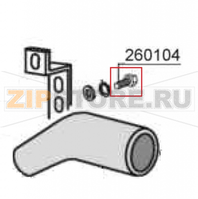 Vite TE 6x16 Inox A2 Uni 5739 Comenda LB 200 Vite TE 6x16 Inox A2 Uni 5739 Comenda LB 200Запчасть на сборочном чертеже под номером: 260104Название запчасти на итальянском языке: Vite TE 6x16 Inox A2 Uni 5739 Comenda LB 200