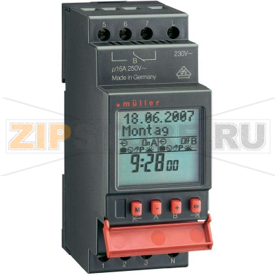 Таймер цифровой 230 В/AC, 16 А, 250 В Müller SC 28.13 pro 