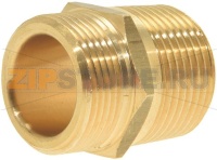 FITTING ø 3/4M-3/4M BRASS