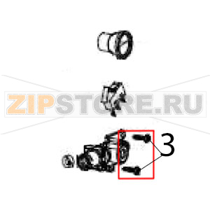 Screw Hurakan HKN-ME717 Screw Hurakan HKN-ME717Запчасть на деталировке под номером: 3