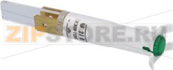 INDICATOR LIGHT GREEN 230V 