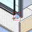 Lower door hinge Bake Off Mistral 6TTR