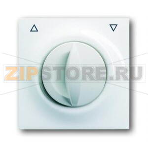 Плата центральная с поворотной ручкой, белая ABB 2CKA001753A4864 