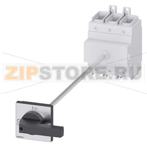 ГЛАВНЫЙ КОНТРОЛЬНЫЙ ВЫКЛЮЧАТЕЛЬ 3-ПОЛЮСА FRONT MOUNTING FOUR-HOLE MOUNTING ROTARY ACTUATOR BLACK Siemens 3LD2418-0TK11 