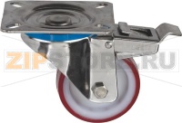 ДИСКОВОЕ ПОВОРОТНОЕ КОЛЕСО С ТОРМОЗОМ